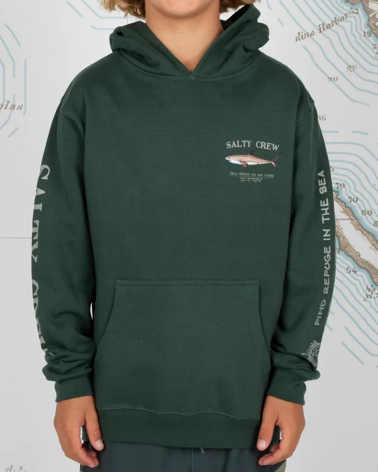 Bruce Boys Hood Fleece - Alpine