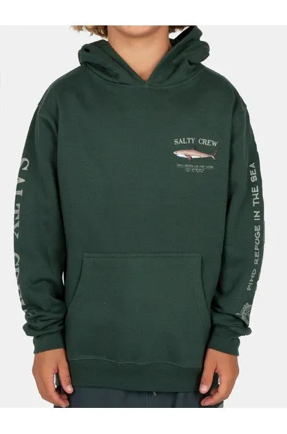 Bruce Boys Hood Fleece - Alpine