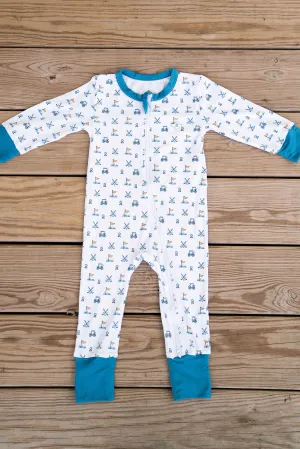 [Burlebo] Baby Zip Up - Hole In One