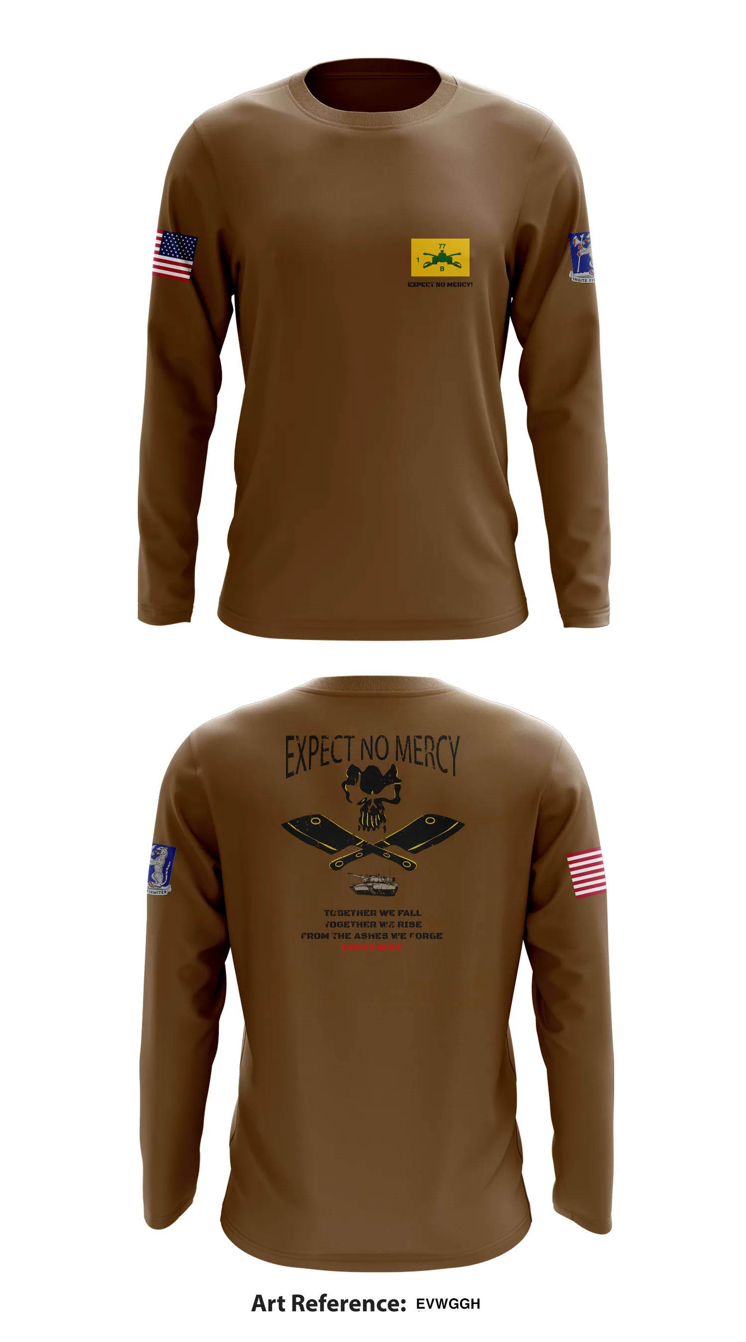 BUTCHER COMPANY, 1-77AR  Store 1 Core Men's LS Performance Tee - eVWgGH