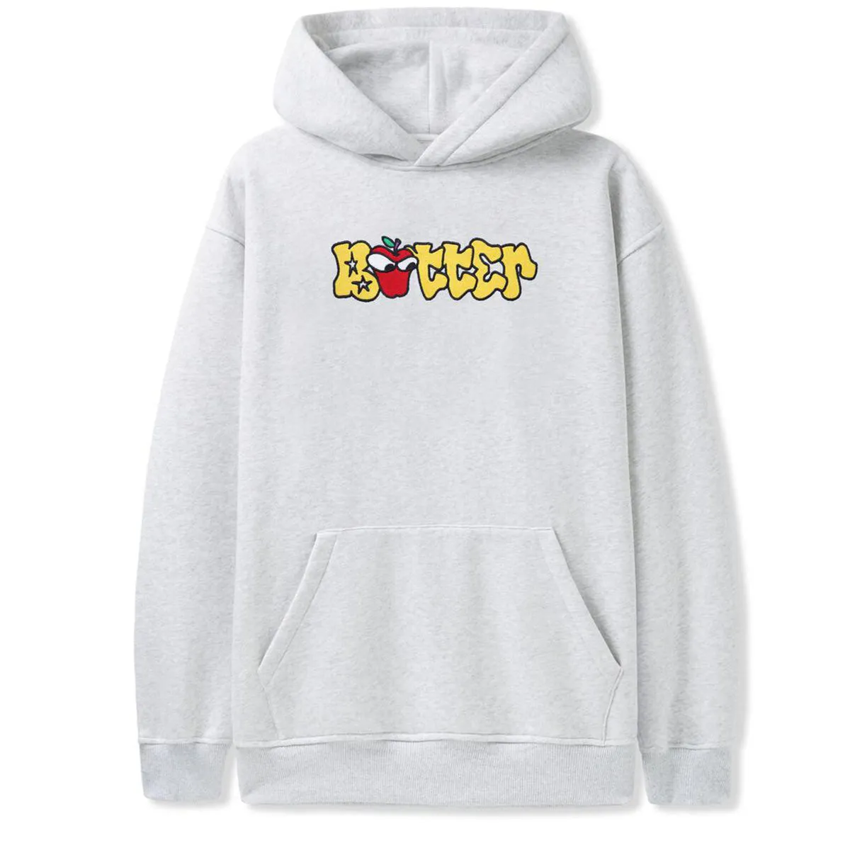 Butter Goods - Big Apple Hoodie Ash