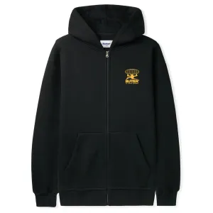 Butter Goods - Terrain Zip Hoodie Black