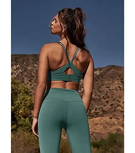 CAMPSNAIL Women High Waisted Leggings - Soft Tummy Control Slimming Yoga Pants for Workout Athletic Running Reg & Plus Size
