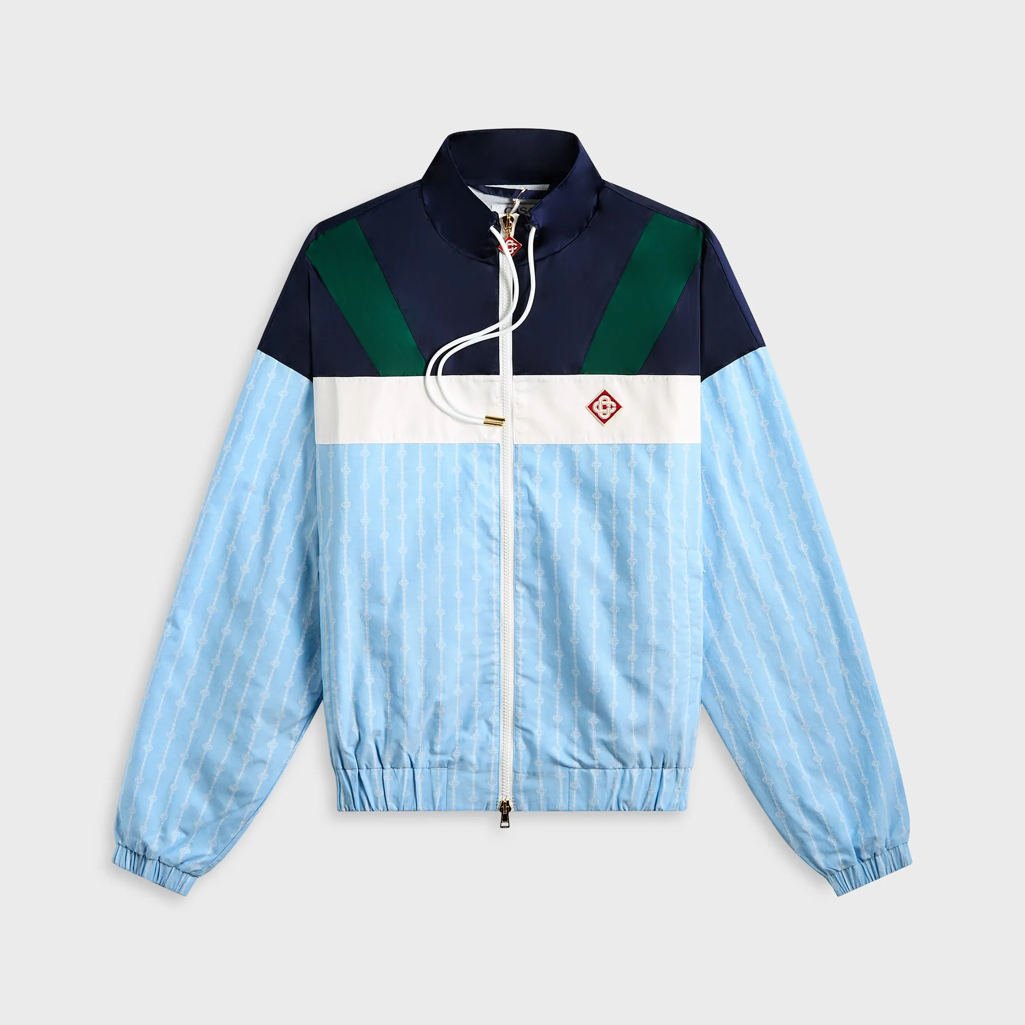 Casablanca Nylon Track Jacket - Blue