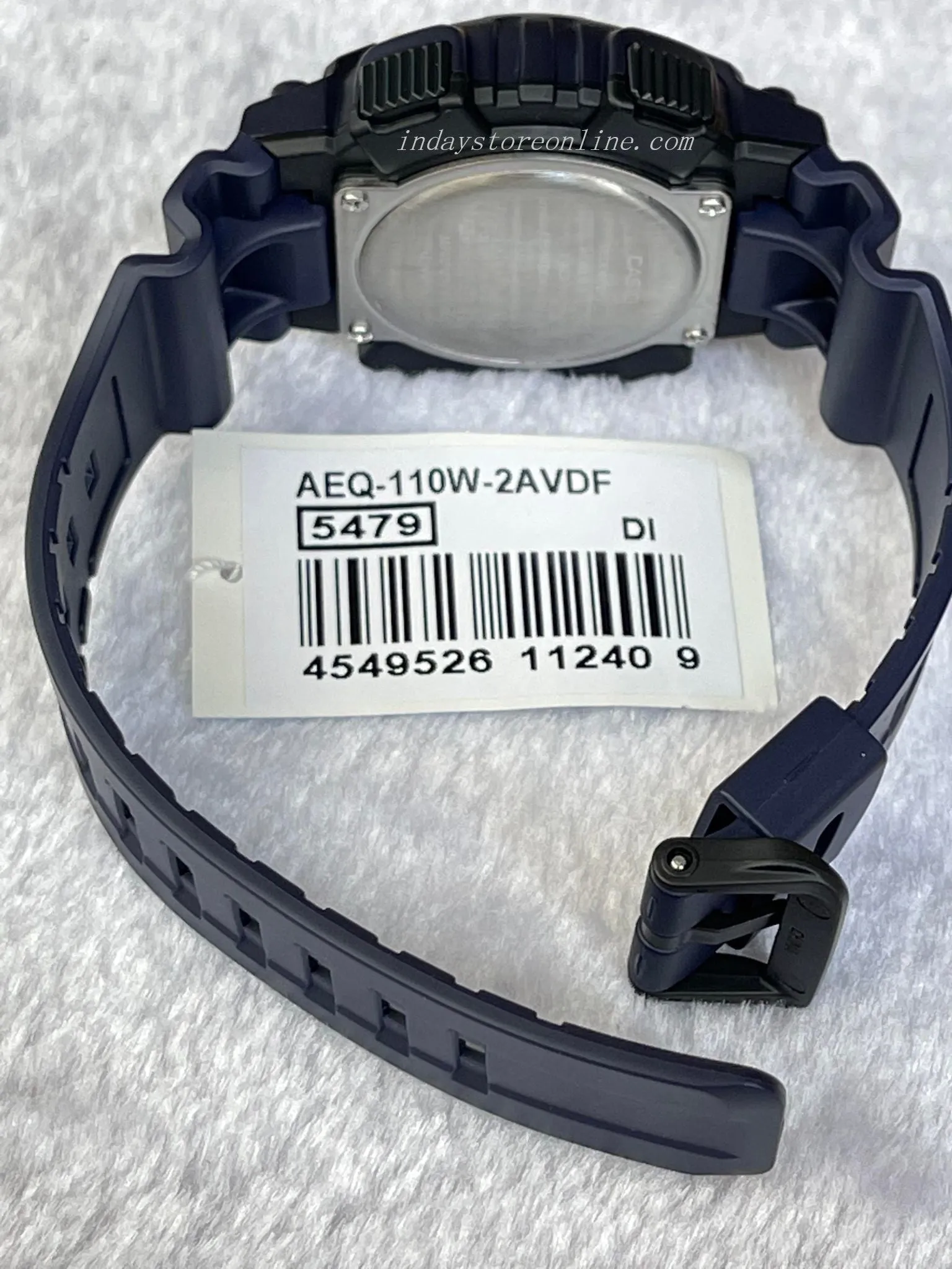 Casio Analog-Digital Men's Watch AEQ-110W-2A Resin Band Resin Glass Battery Life 10-Years