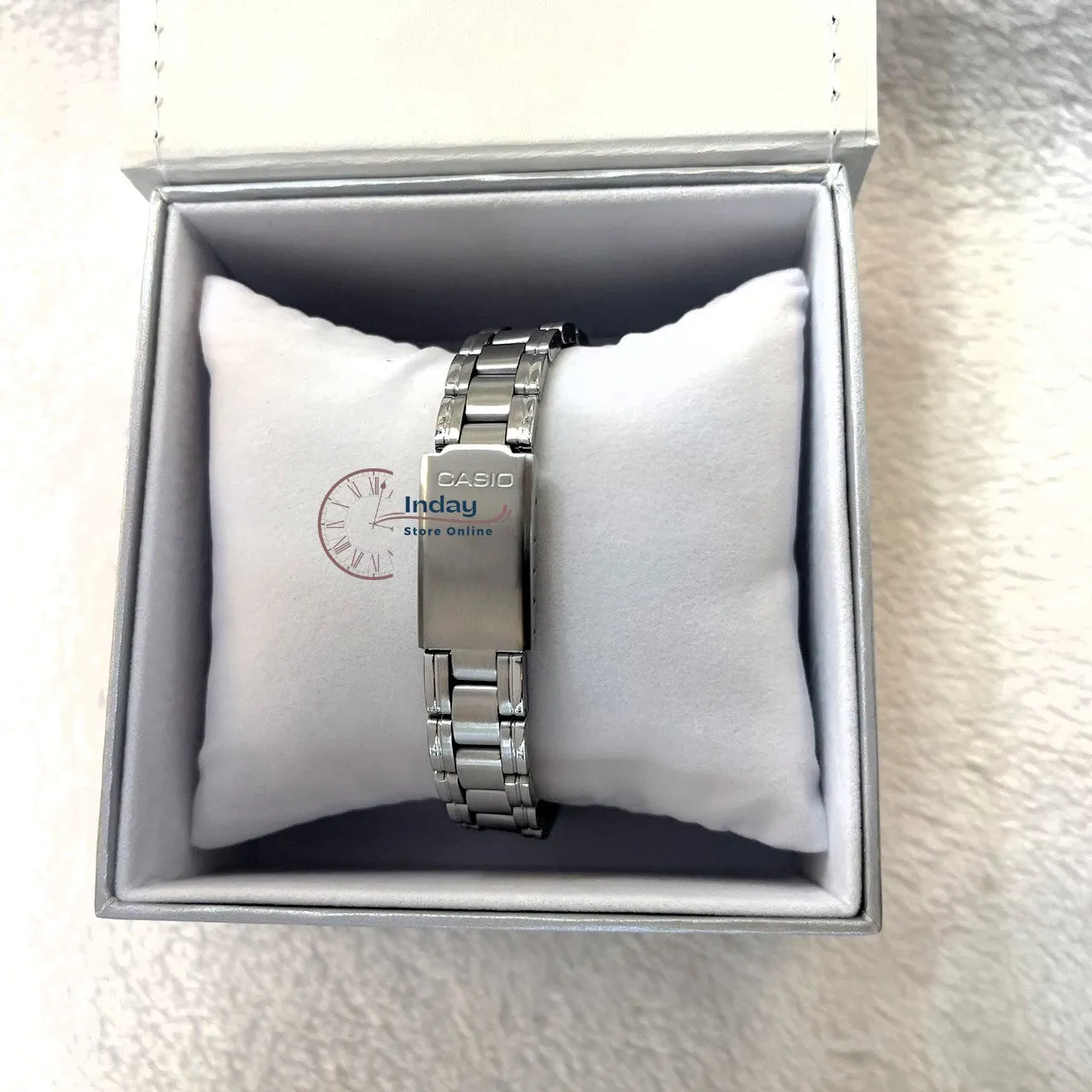 Casio Fashion Women's Watch LTP-1215A-7B2 Silver Stainless Steel Band