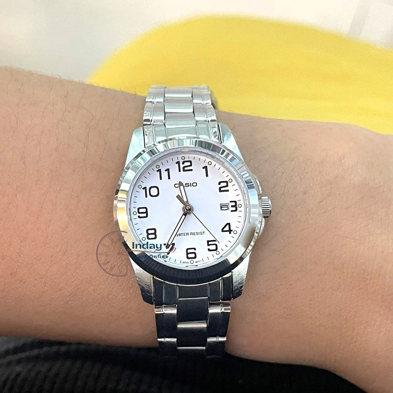 Casio Fashion Women's Watch LTP-1215A-7B2 Silver Stainless Steel Band