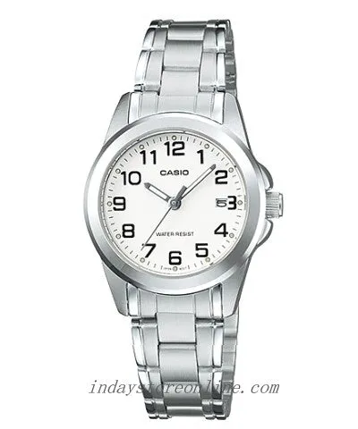 Casio Fashion Women's Watch LTP-1215A-7B2 Silver Stainless Steel Band