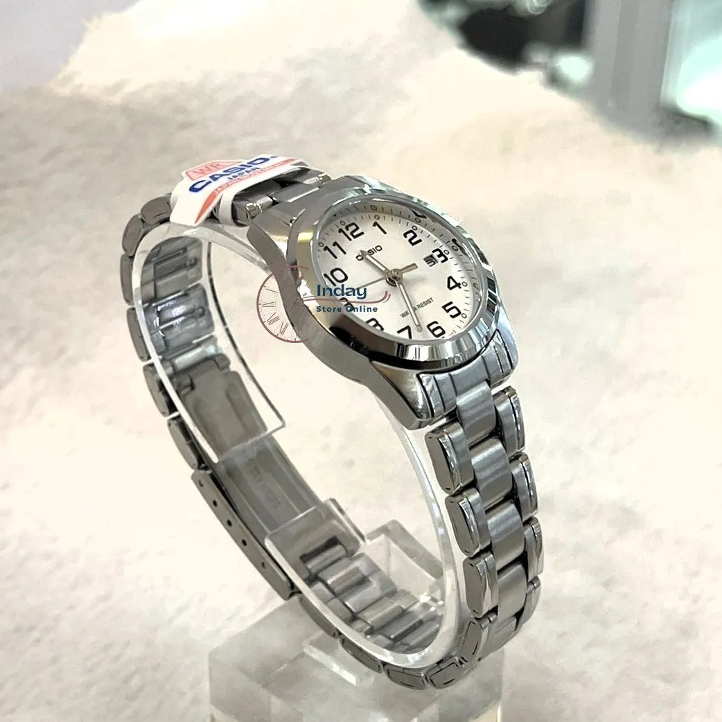 Casio Fashion Women's Watch LTP-1215A-7B2 Silver Stainless Steel Band