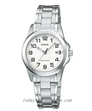 Casio Fashion Women's Watch LTP-1215A-7B2 Silver Stainless Steel Band
