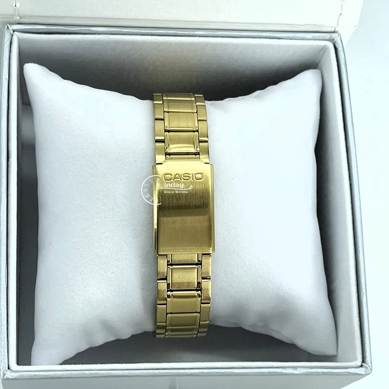 Casio Standard Women's Watch LTP-V300G-9A Gold Plated Stainless Strap Triple-fold Clasp