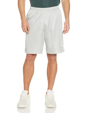 Champion Men's Shorts, Men's Mesh Gym Shorts, Lightweight Athletic Shorts (Reg. Or Big & Tall) Standard X-Large Athletic Gray C Patch Logo