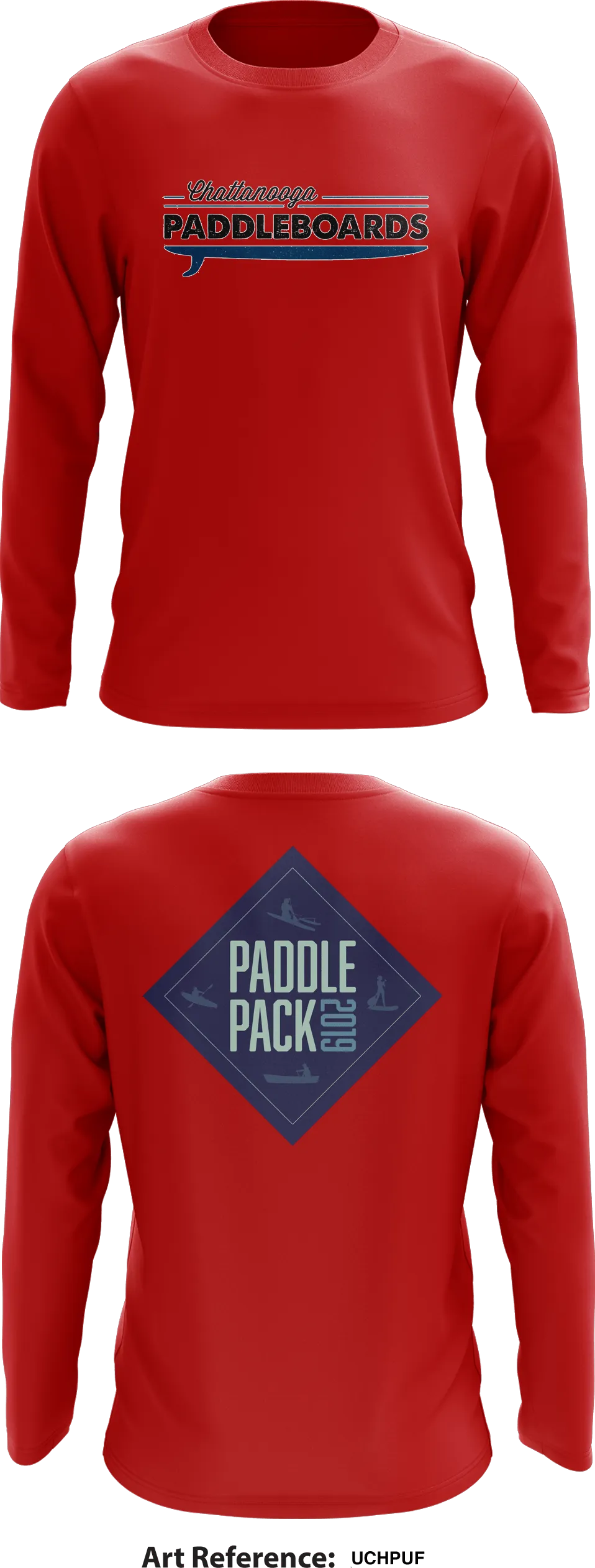 Chattanooga Paddleboards Core Men's LS Performance Tee - UchPUF