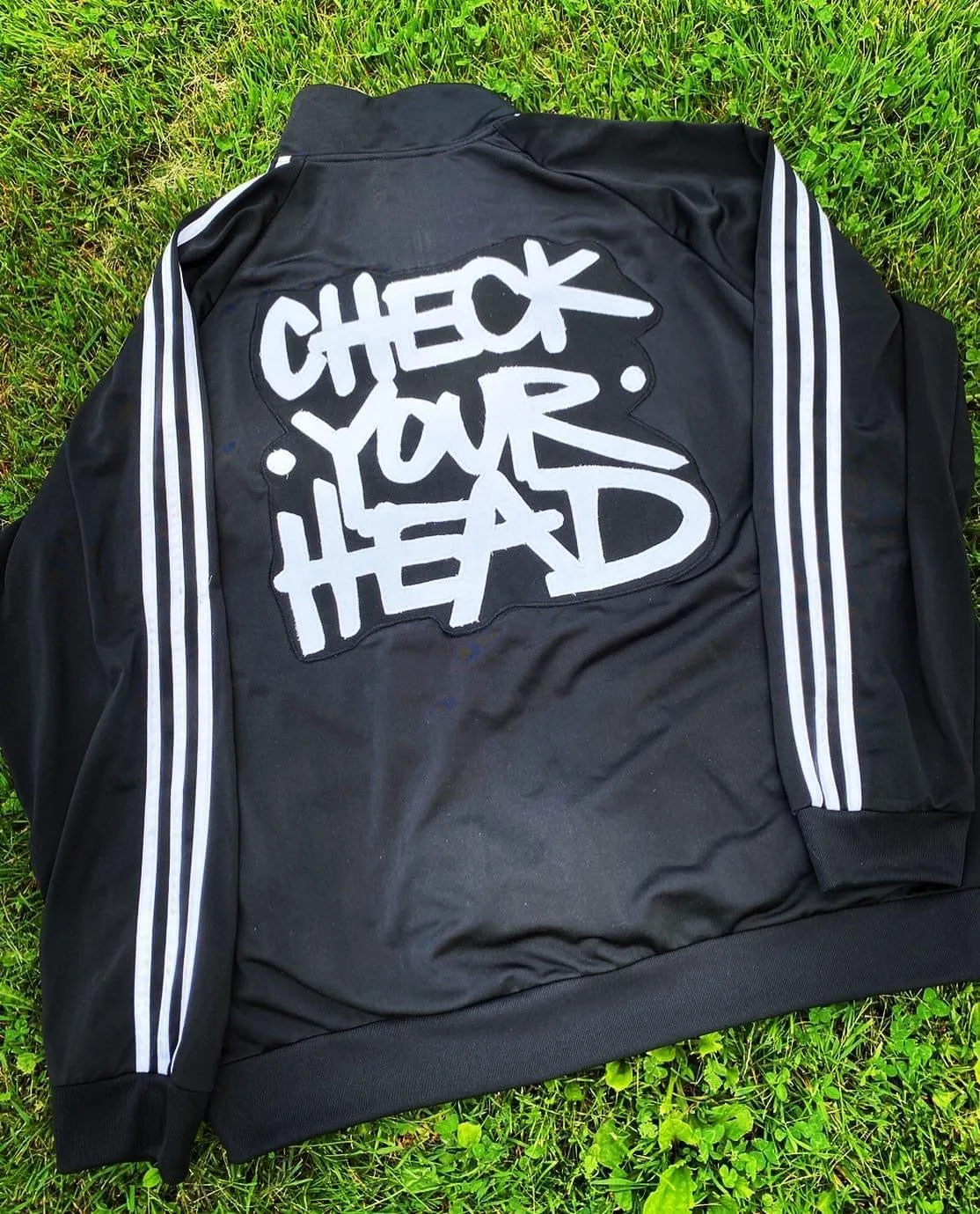 Check your head Adidas Track jacket