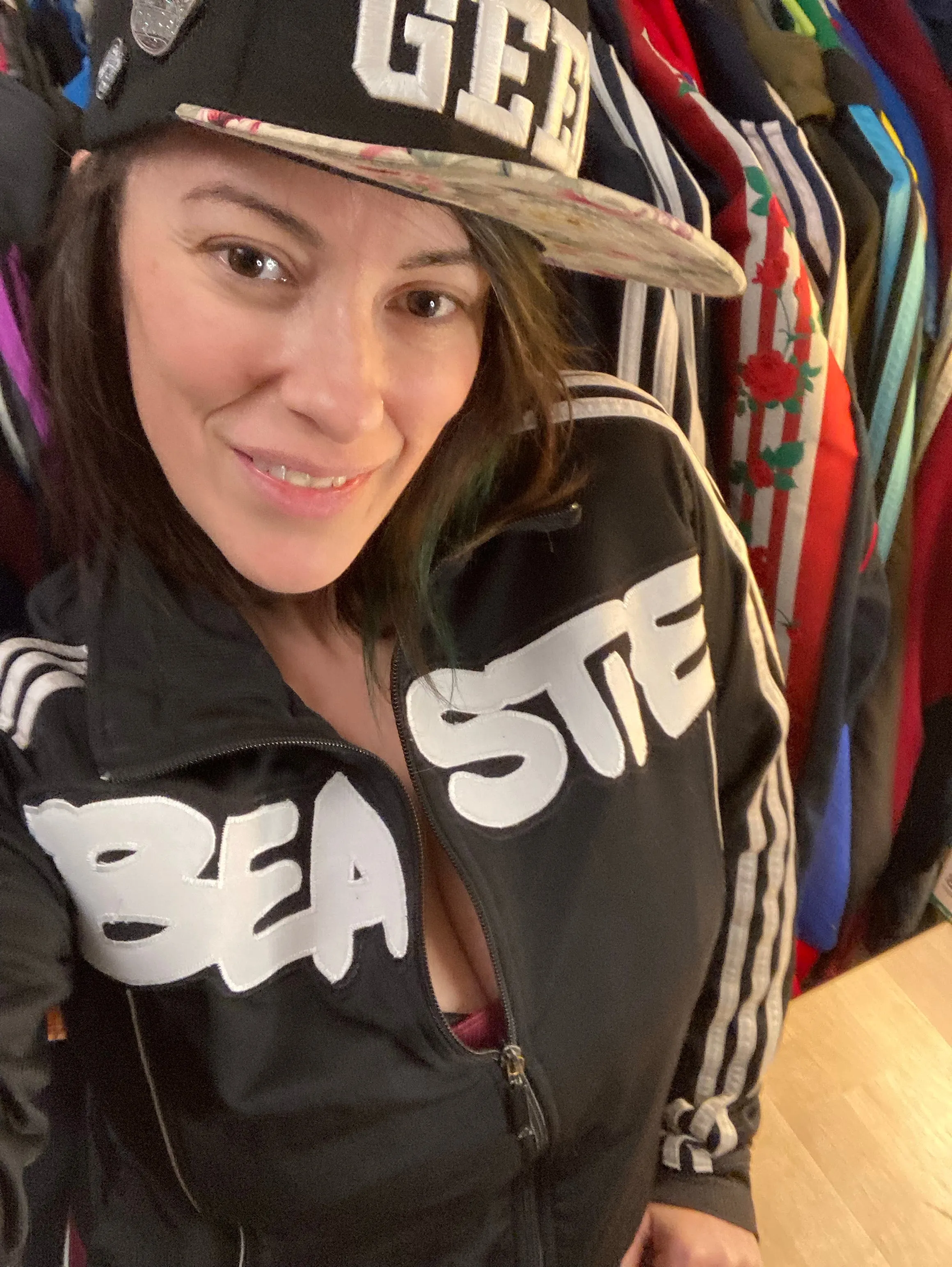 Check your head Adidas Track jacket