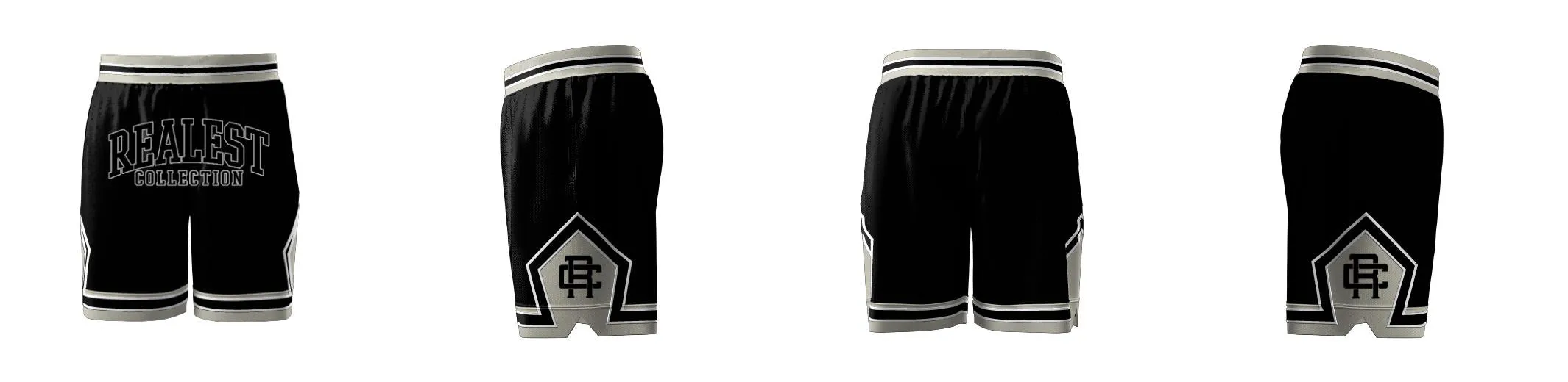 Chicago Deluxe Core Black Basketball Shorts Pockets Plus Lining Design Your Own Custom