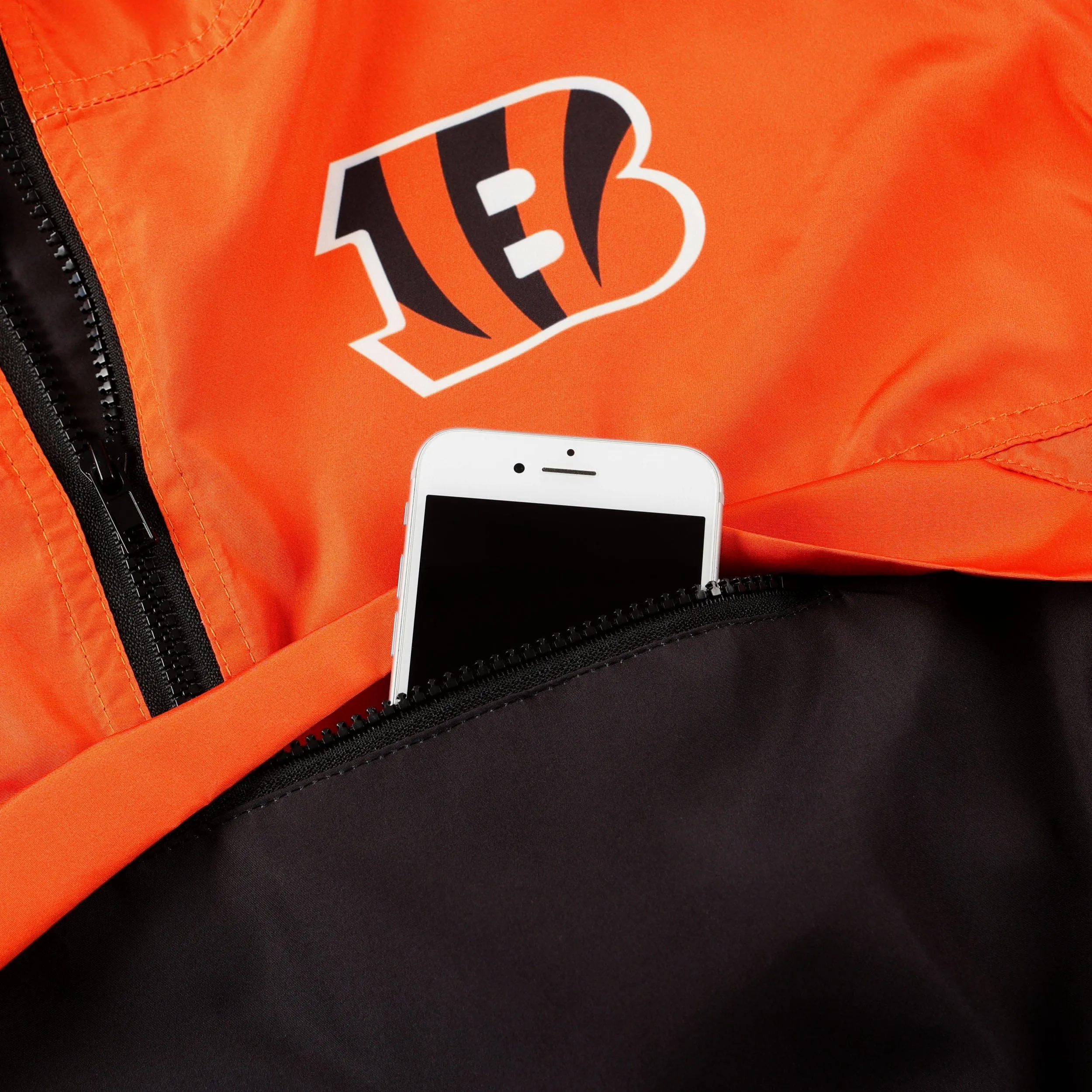 Cincinnati Bengals Womens Winning Play Windbreaker