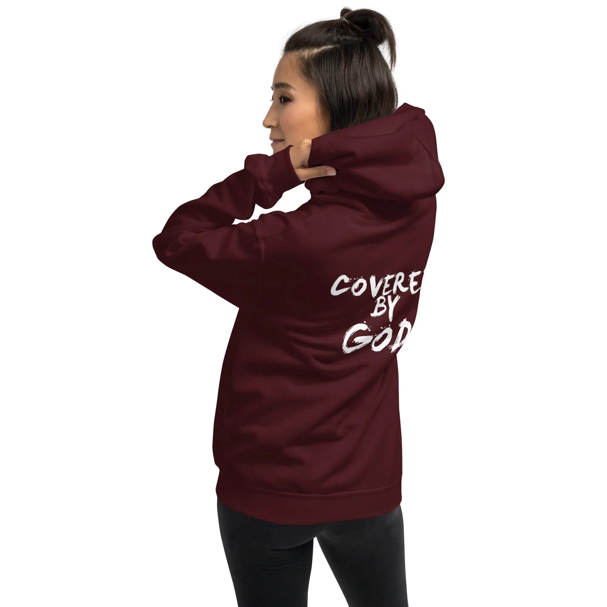 Classic My God Vs My Enemies Burgundy Hoodie