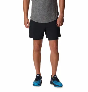Columbia Mens Black M Endless Trail 2in1 Short