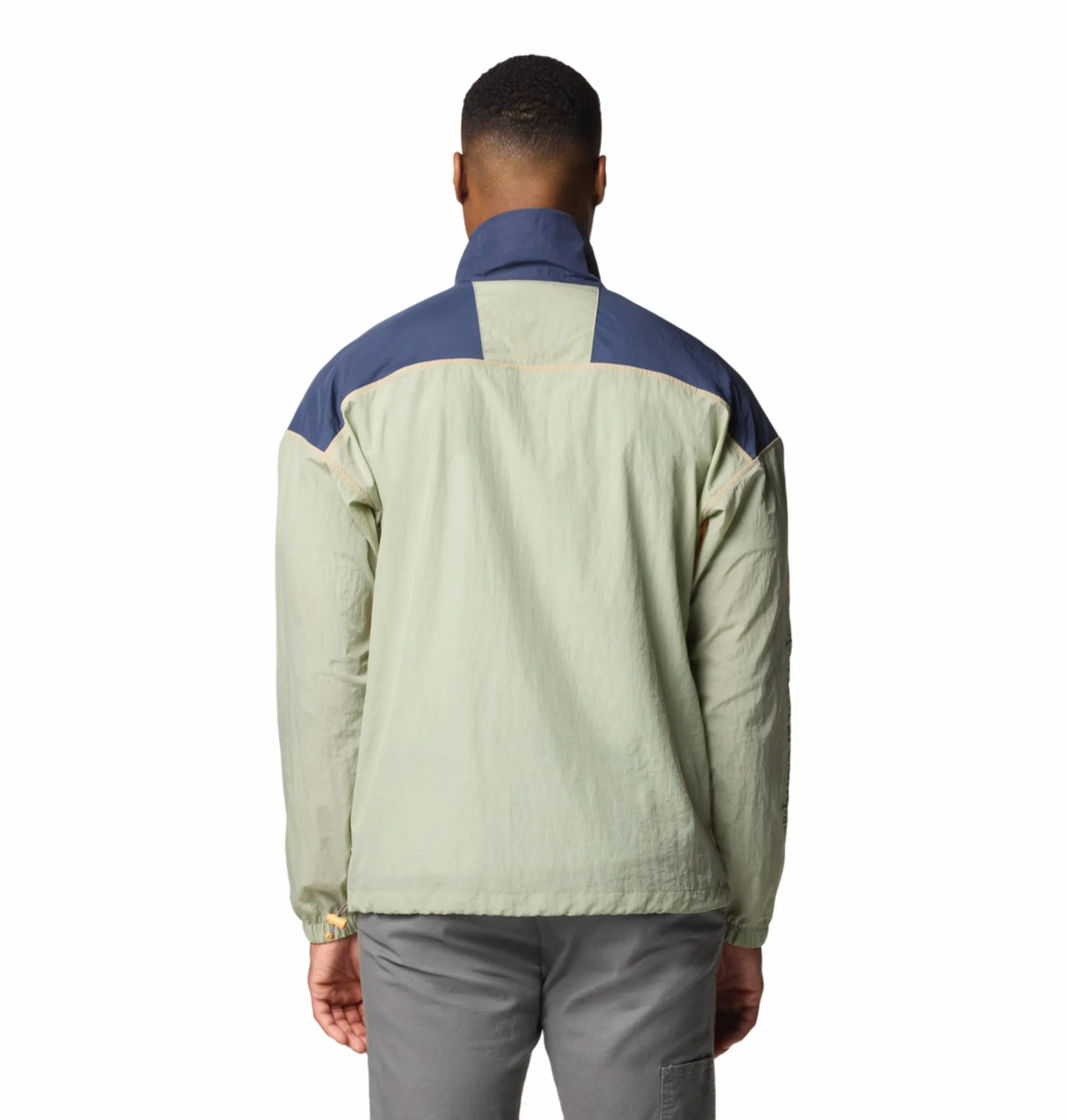 Columbia Mens Green Omni-Shield Riptide II Retro Anorak Wind and Water Resistant Jacket