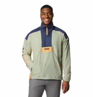 Columbia Mens Green Omni-Shield Riptide II Retro Anorak Wind and Water Resistant Jacket