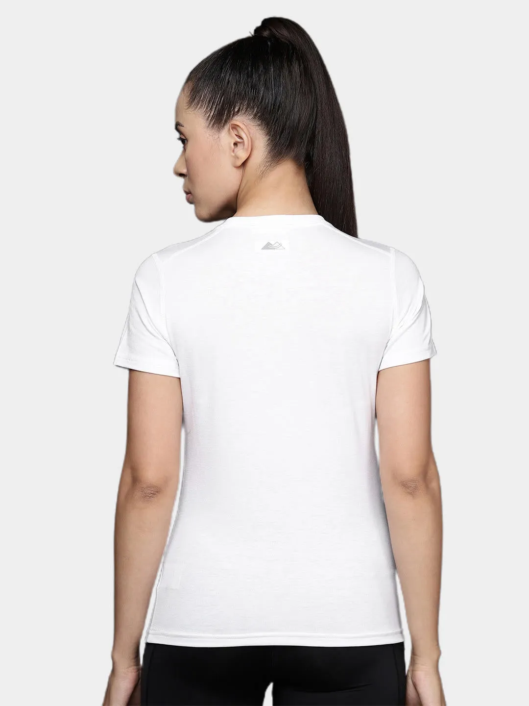 Columbia Women White W Endless Trail Running Tech T-Shirt