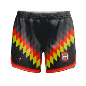 COMMANDER SlimFit HP Ladies Girls Curve Shorts Pro Design Your Own Custom