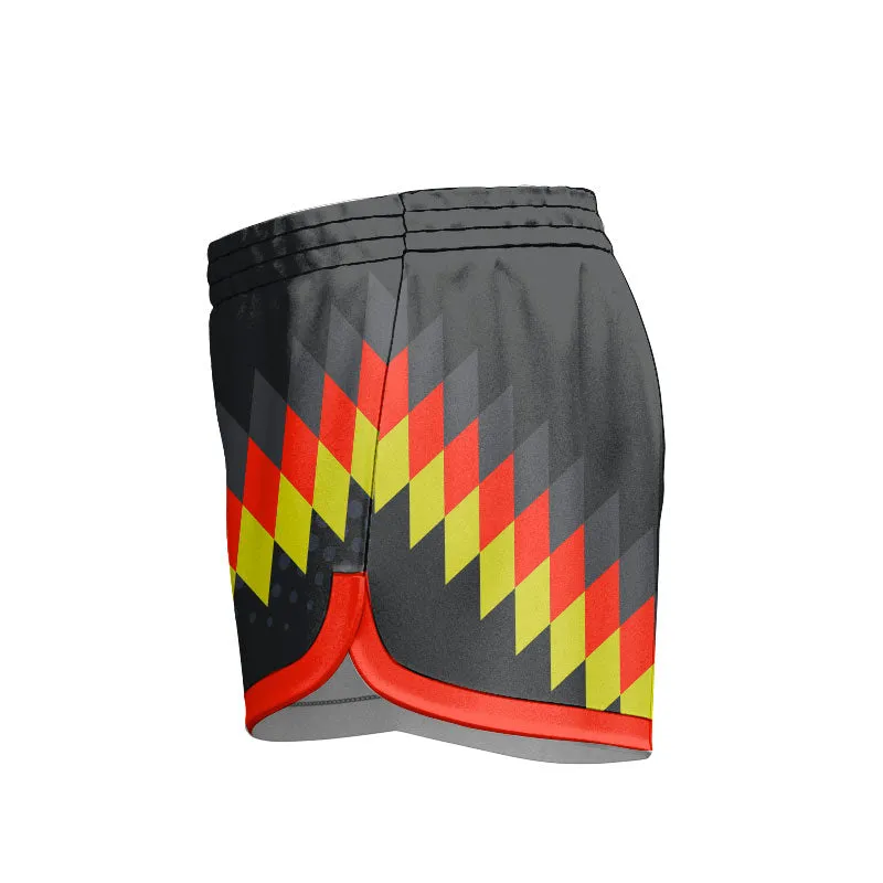 Commander SlimFit HP Ladies Girls High Thigh Curve Shorts Design Your Own Custom