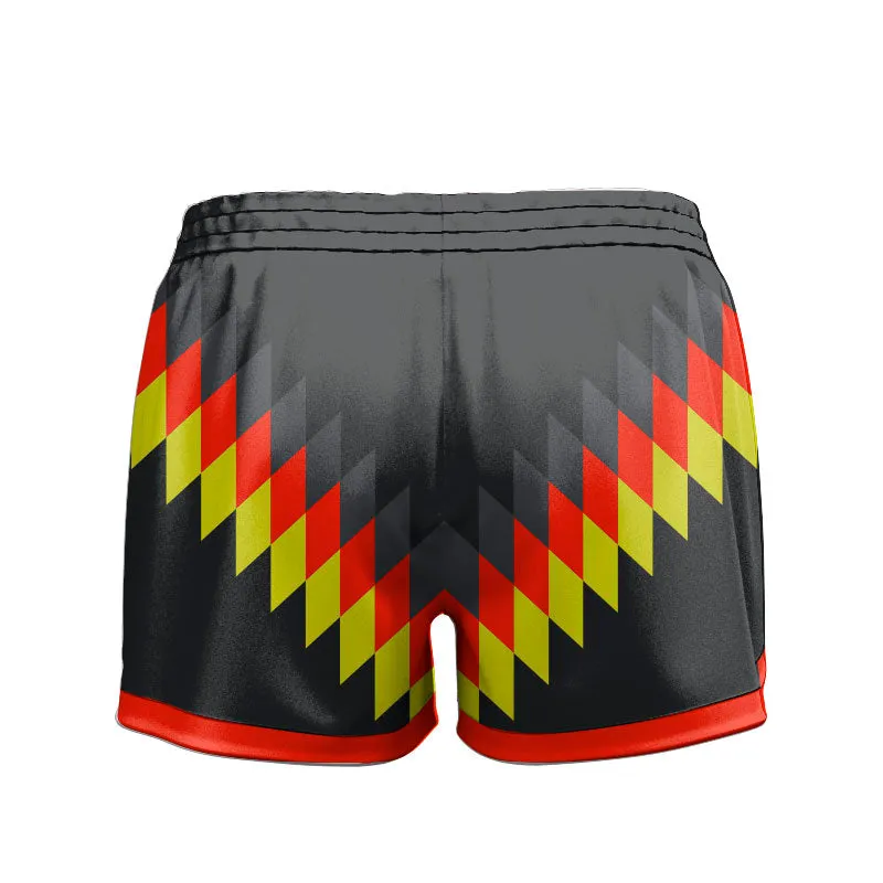 Commander SlimFit HP Ladies Girls High Thigh Curve Shorts Design Your Own Custom