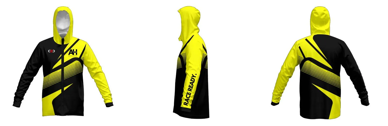Conquer Tech Zip Hoodie Design Your Own