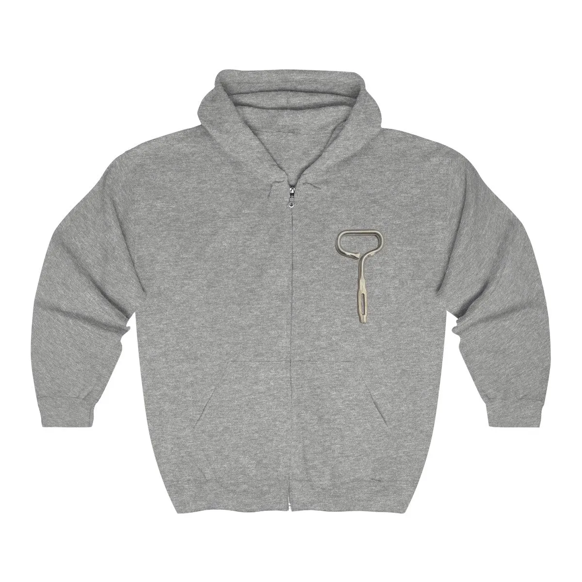 Corned Beef Key Unisex Heavy Blend™ Full Zip Hooded Sweatshirt