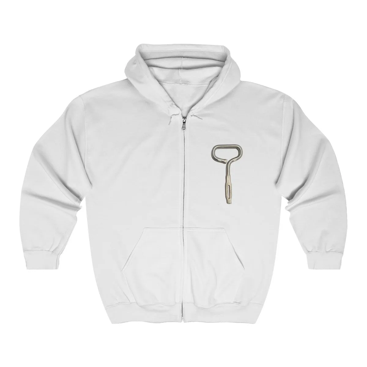 Corned Beef Key Unisex Heavy Blend™ Full Zip Hooded Sweatshirt