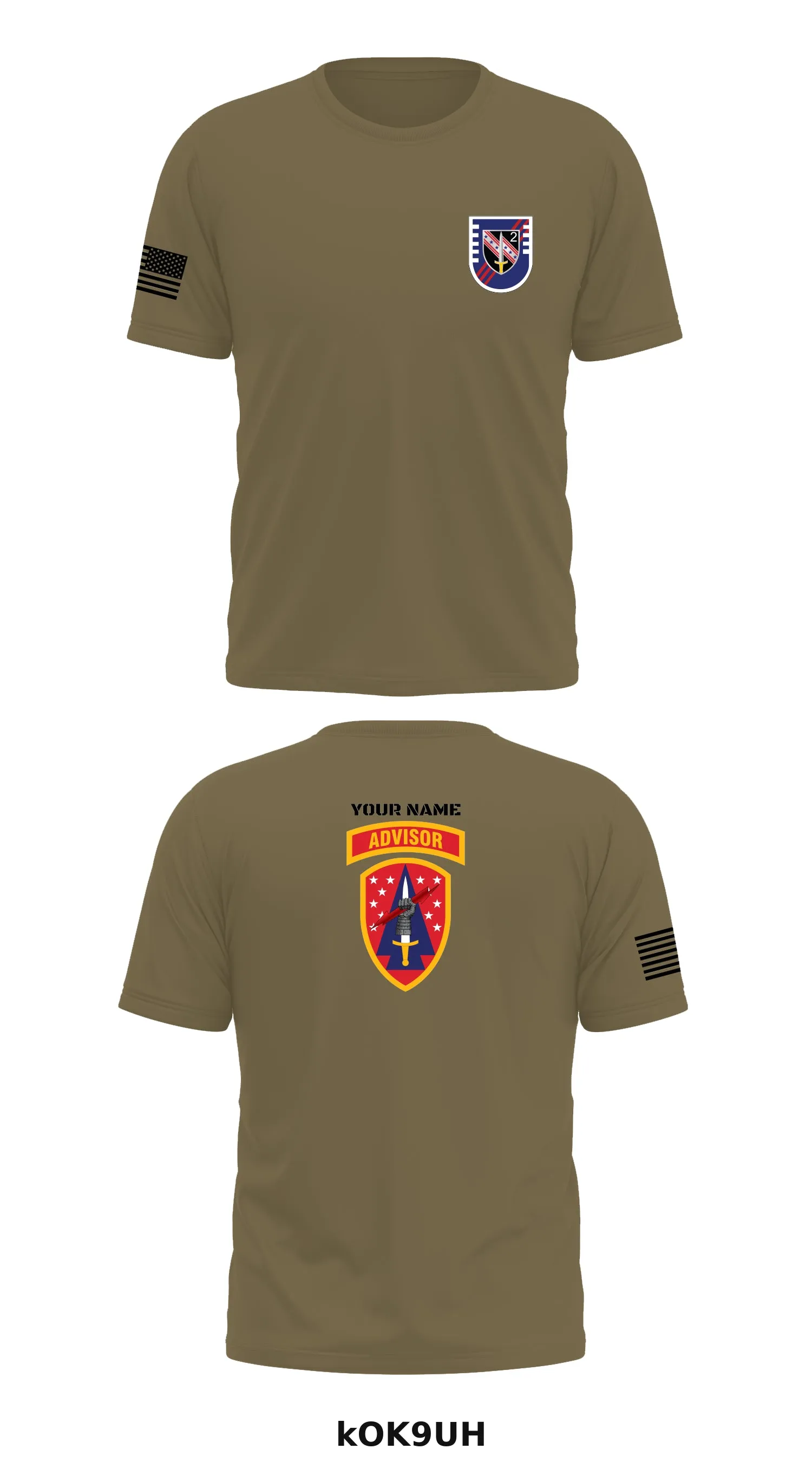 CUSTOM - 2/54 SFAB Store 1  Core Men's SS Performance Tee - kOK9UH