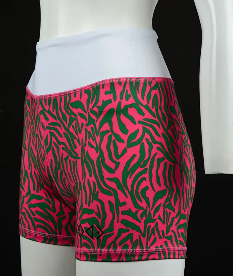 Custom High Waisted Yoga Shorts YS9317W