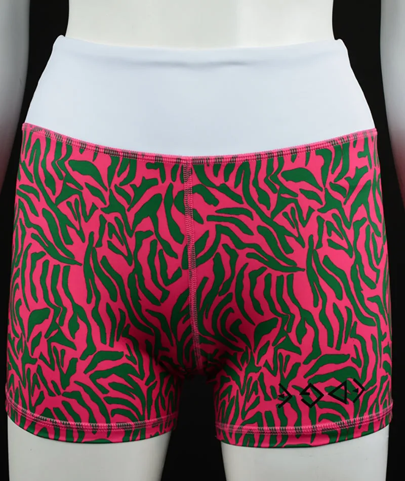 Custom High Waisted Yoga Shorts YS9317W