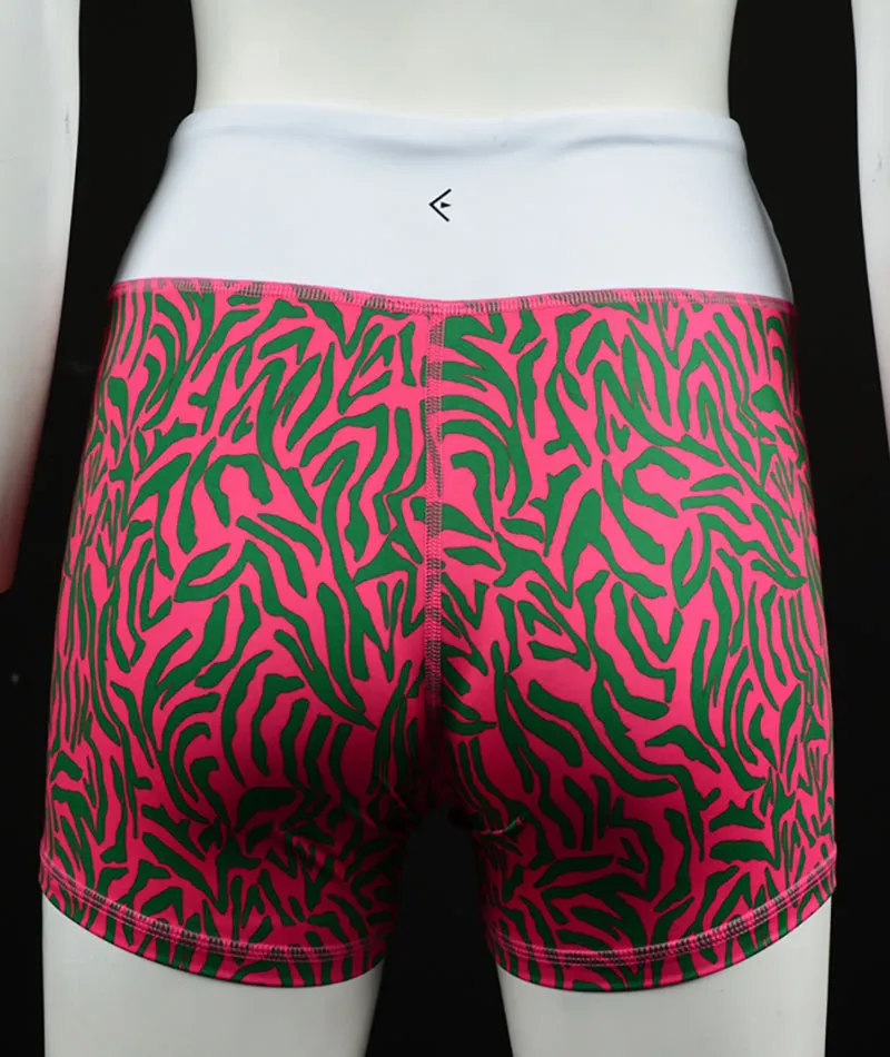 Custom High Waisted Yoga Shorts YS9317W