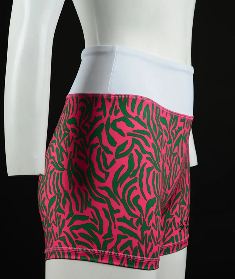 Custom High Waisted Yoga Shorts YS9317W
