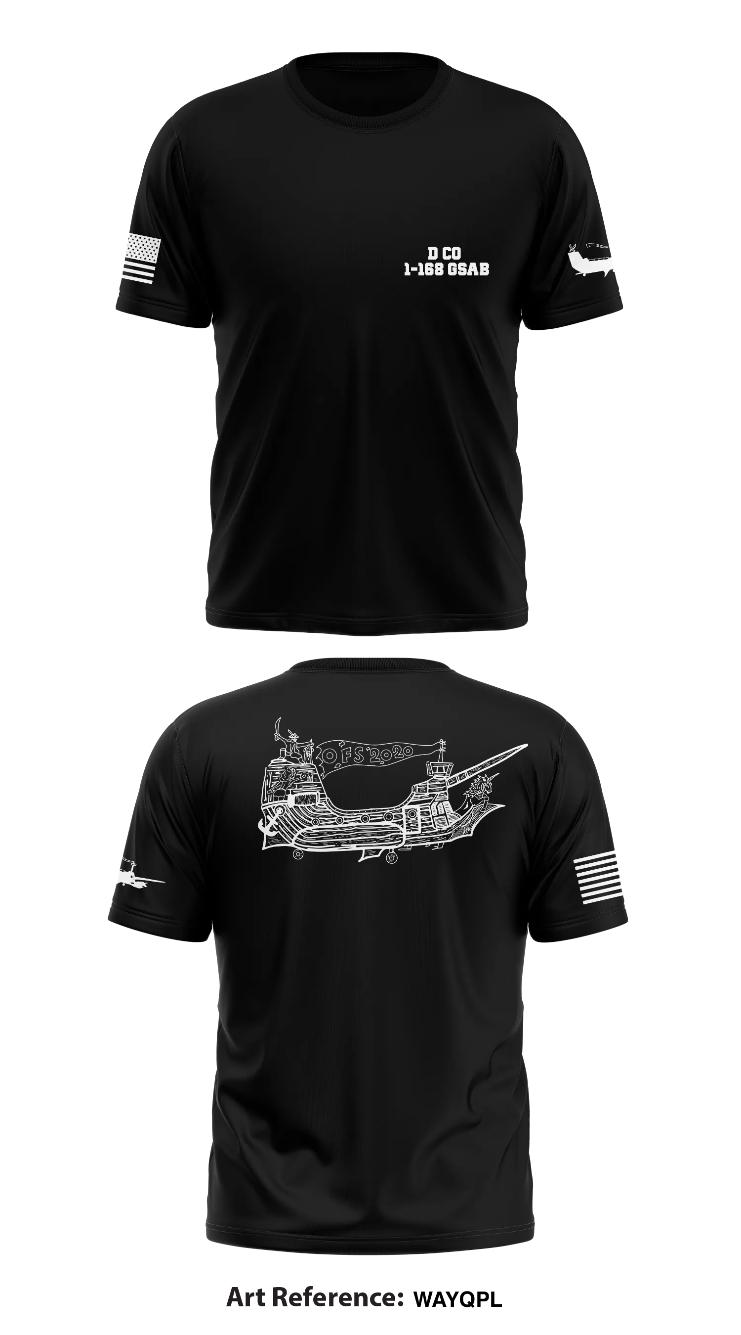 D CO 1-168 GSAB Store 1 Core Men's SS Performance Tee - WayqpL