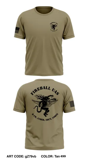 D Co, 41st BEB, 2 BCT, 10th MTN DIV Store 1 Core Men's SS Performance Tee - gZ79vb