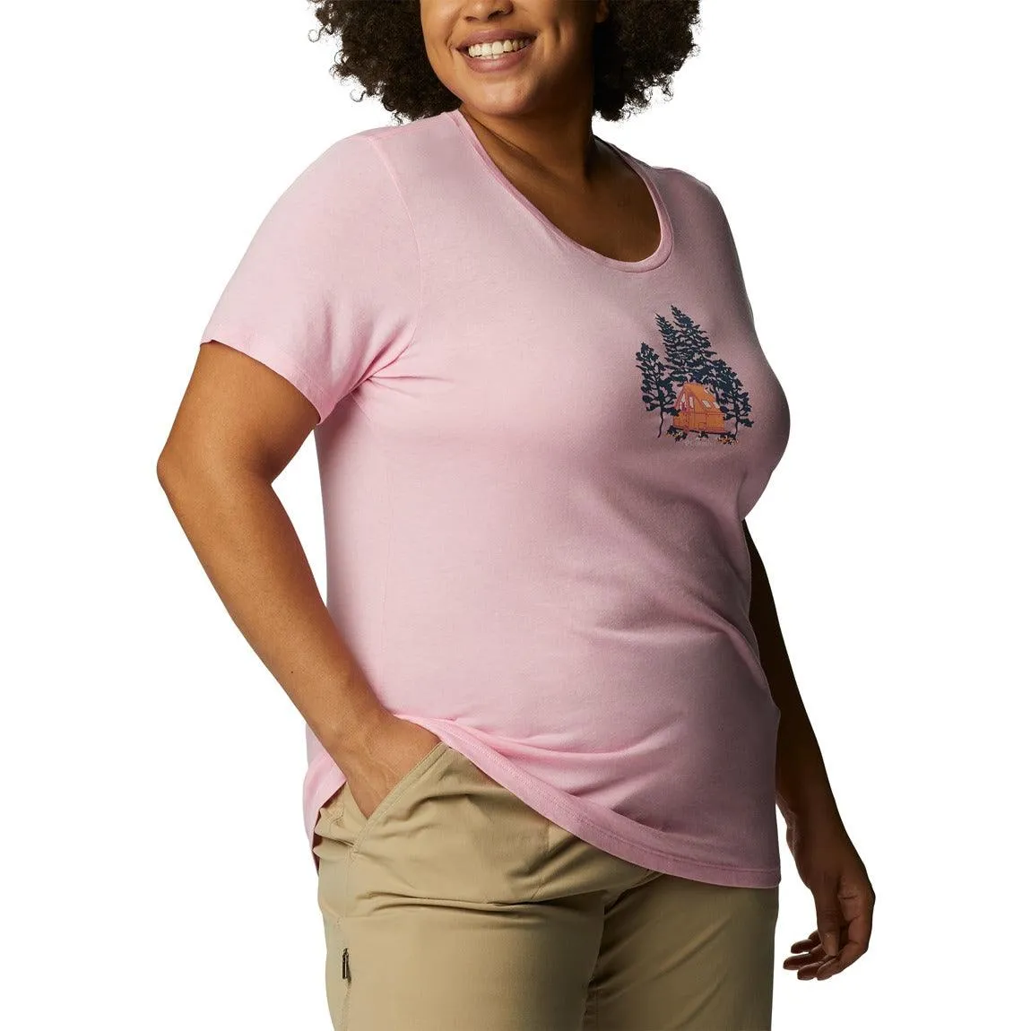 Daisy Days™ Short Sleeve Graphic Tee - Plus Size