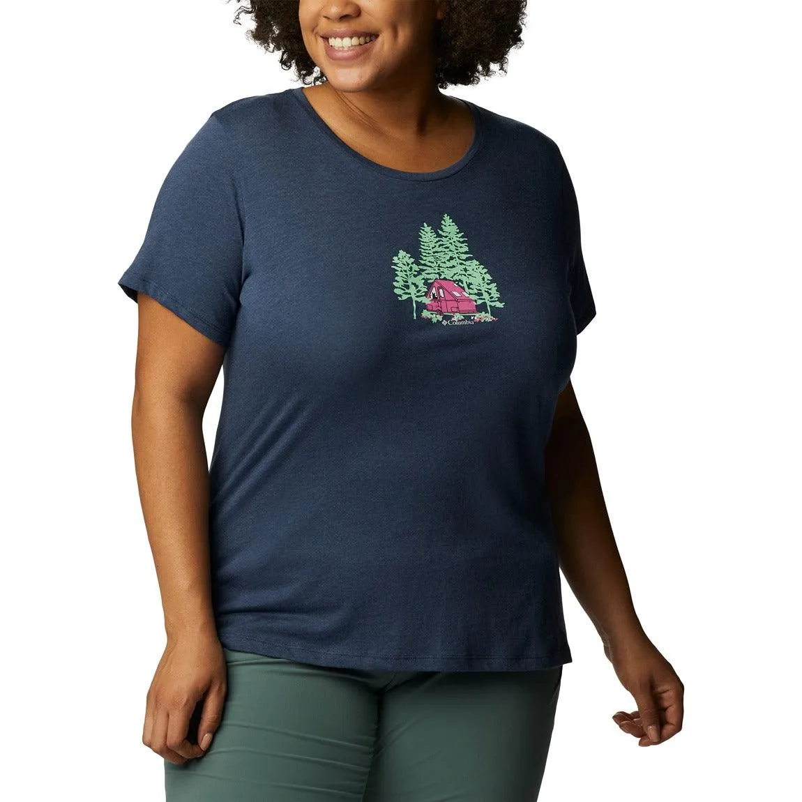Daisy Days™ Short Sleeve Graphic Tee - Plus Size