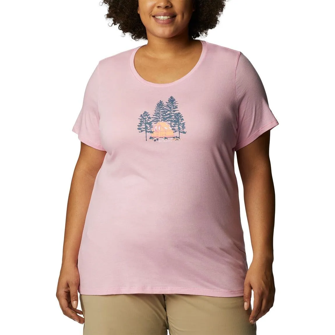 Daisy Days™ Short Sleeve Graphic Tee - Plus Size