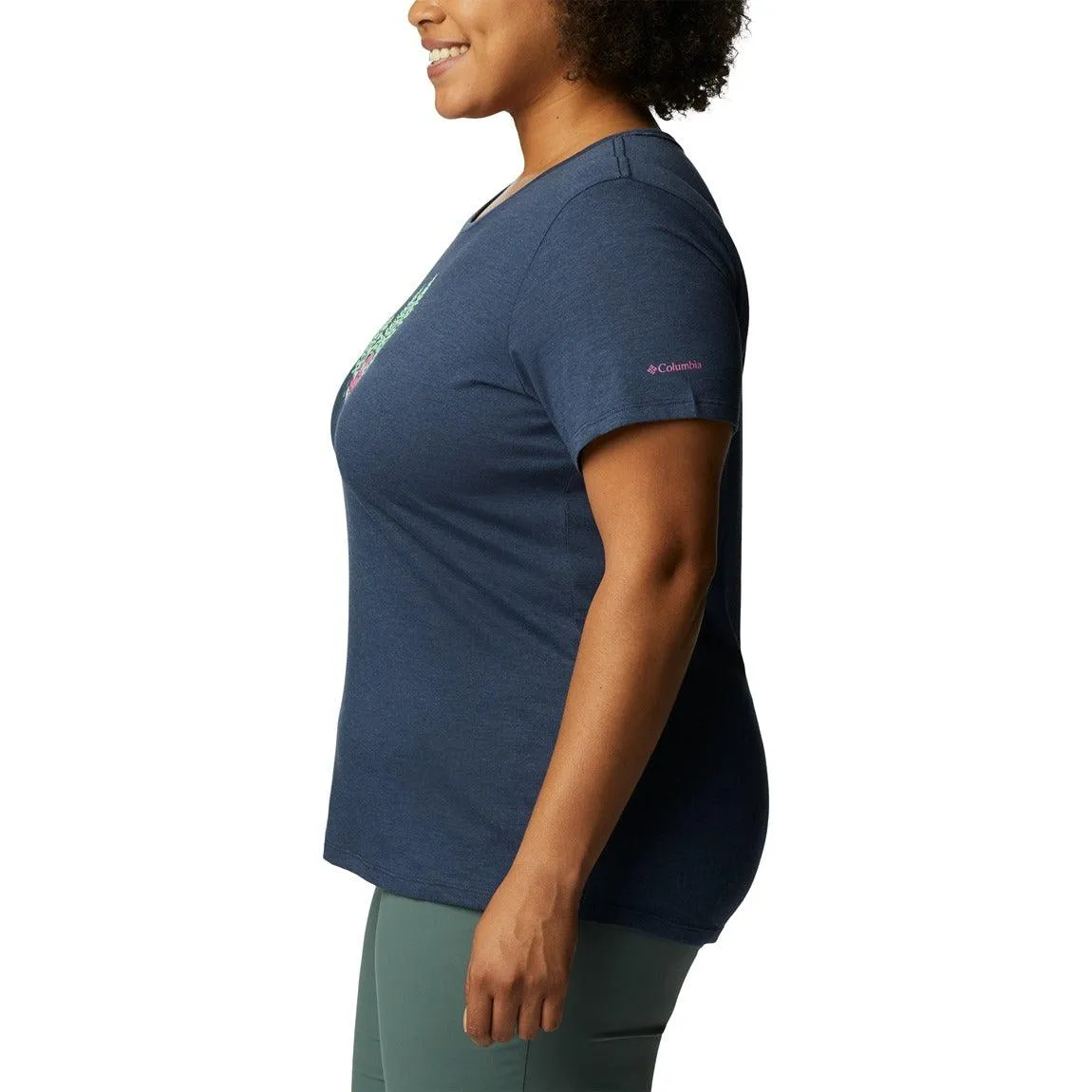 Daisy Days™ Short Sleeve Graphic Tee - Plus Size