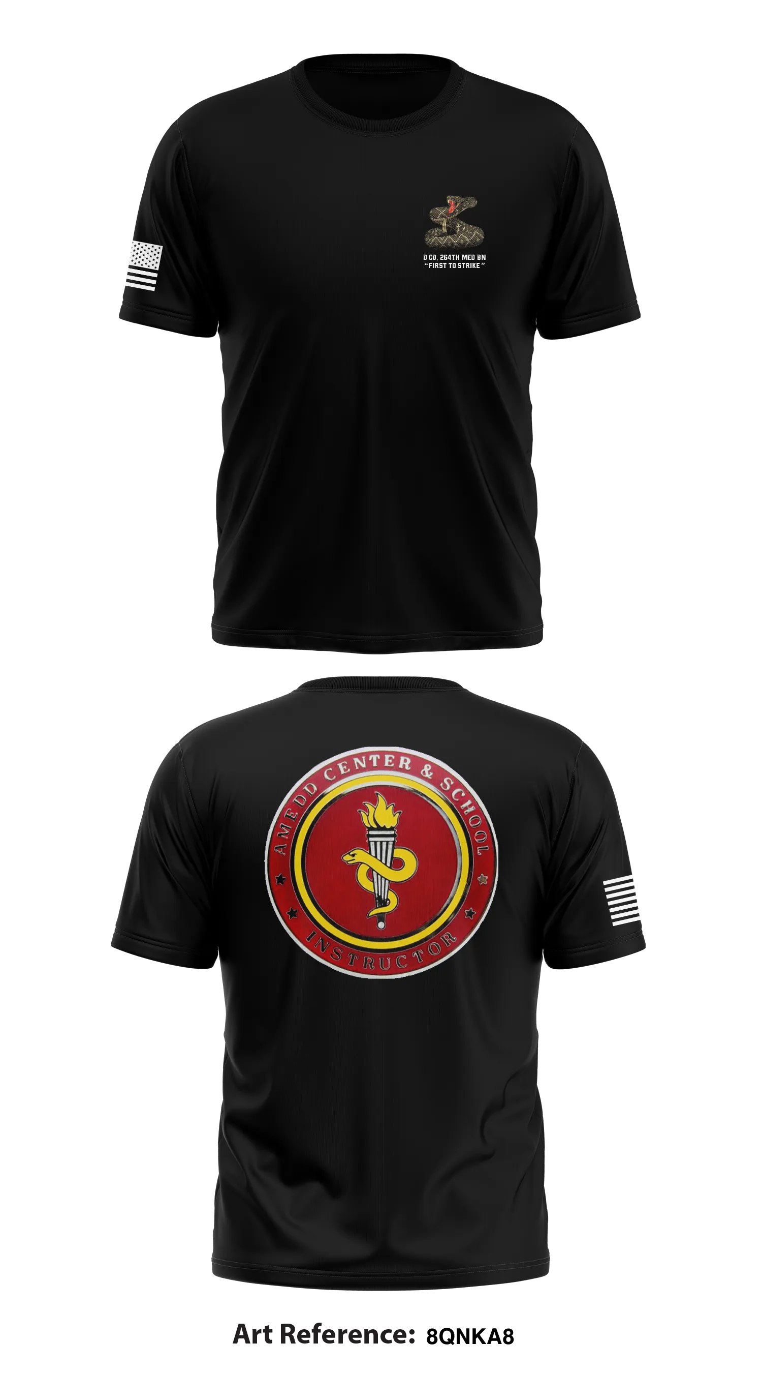 Delta Company 264 Store 1 Core Men's SS Performance Tee - 8qNKA8