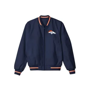 Denver Broncos Lightweight Bomber Jacket – NFL Bomber Jacket - Clubs Varsity