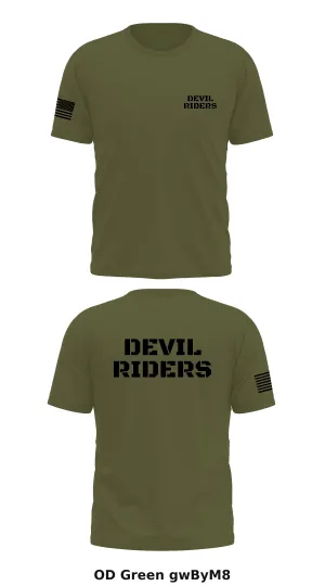 Devil riders Store 1 Core Men's SS Performance Tee - gwByM8