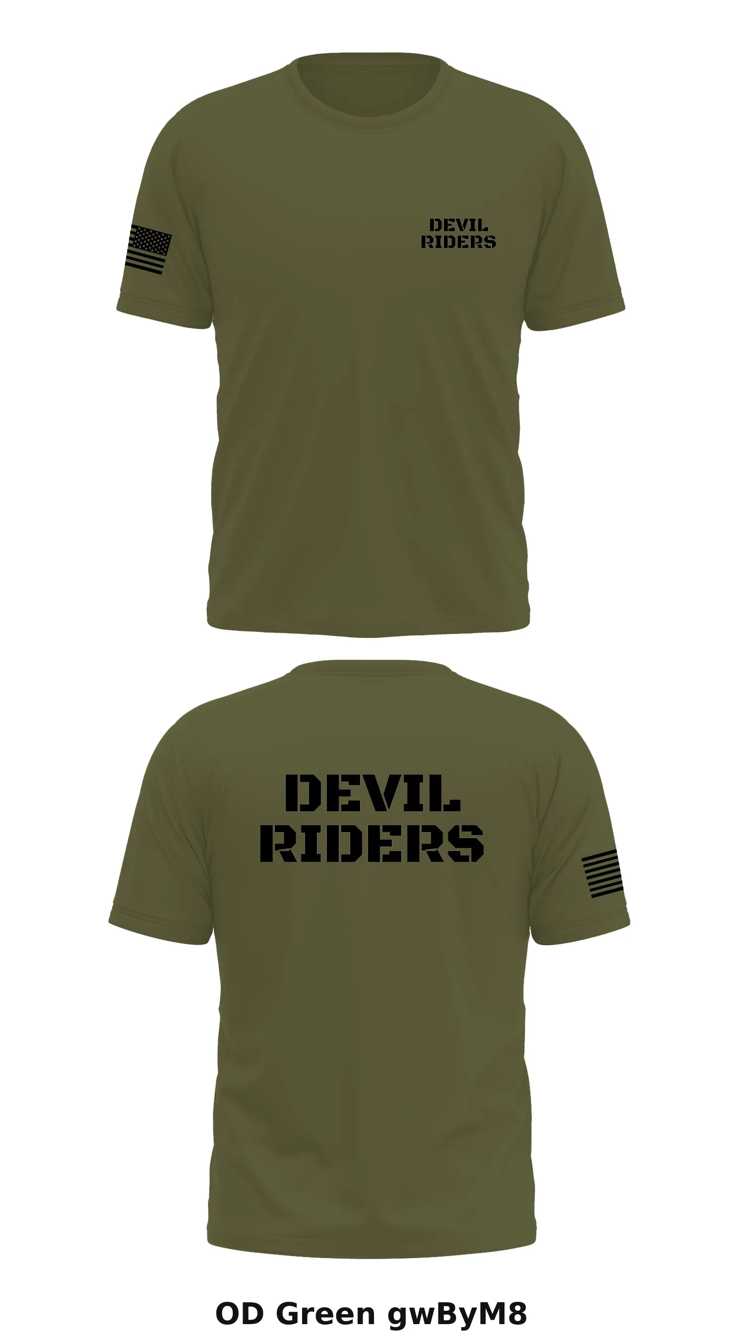 Devil riders Store 1 Core Men's SS Performance Tee - gwByM8
