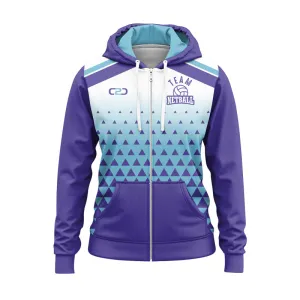 Diamonds Zip Kinetic Fleece Hoodie Design Your Own