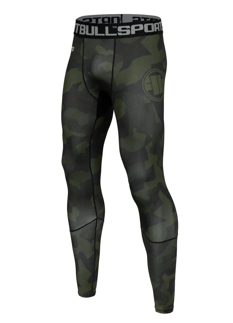 Dillard Sports Compression Pants Performance Pro Plus  - Olive