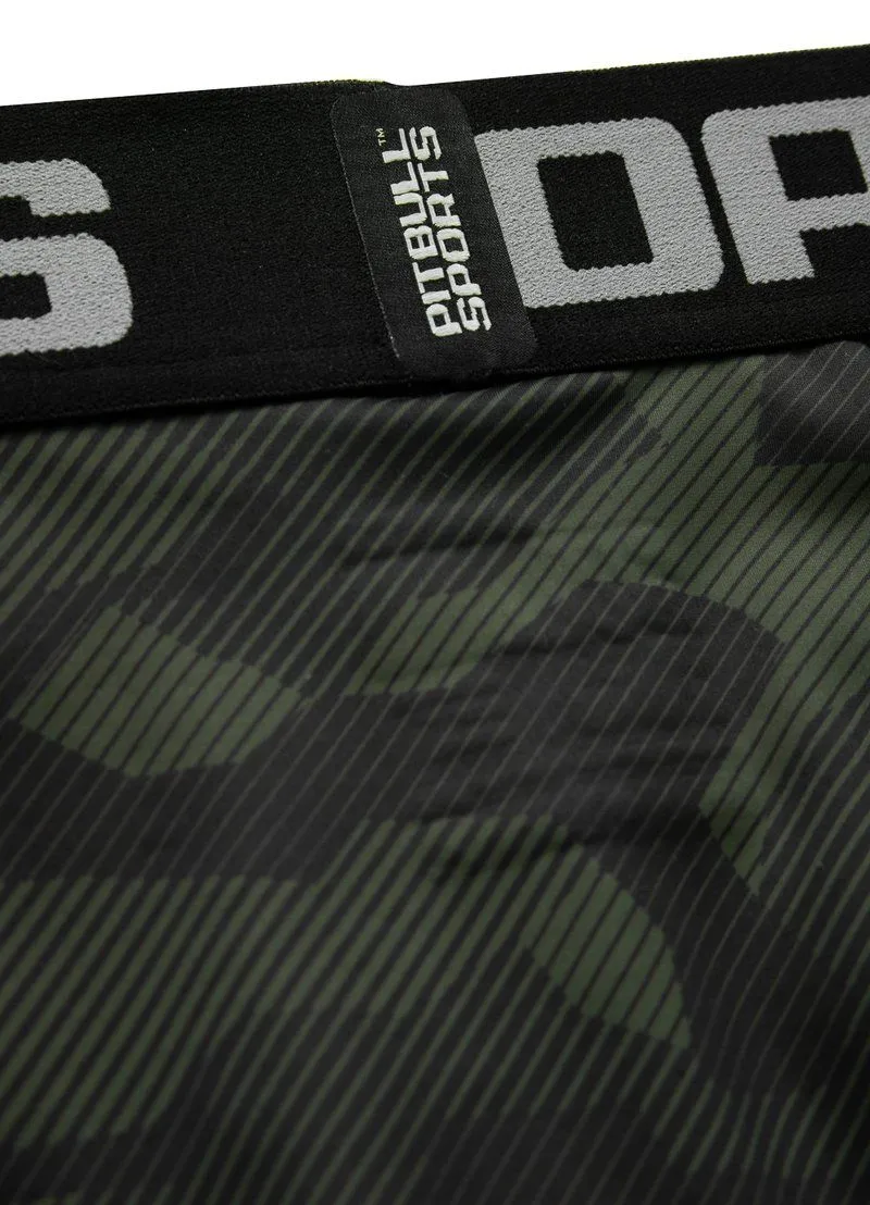 Dillard Sports Compression Pants Performance Pro Plus  - Olive